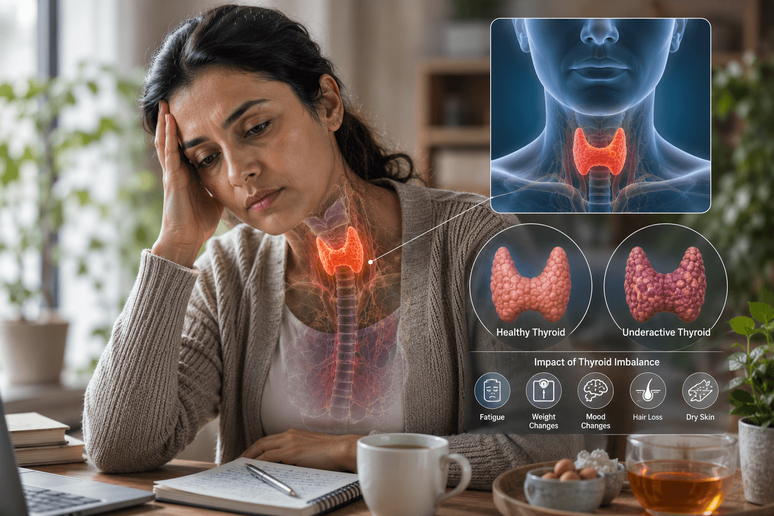 Thyroid Problems and Homeopathic Solutions